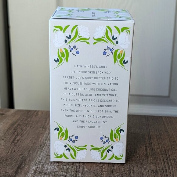 NWT Trader Joe's Body Butter Scented Trio - Picture 3 of 4